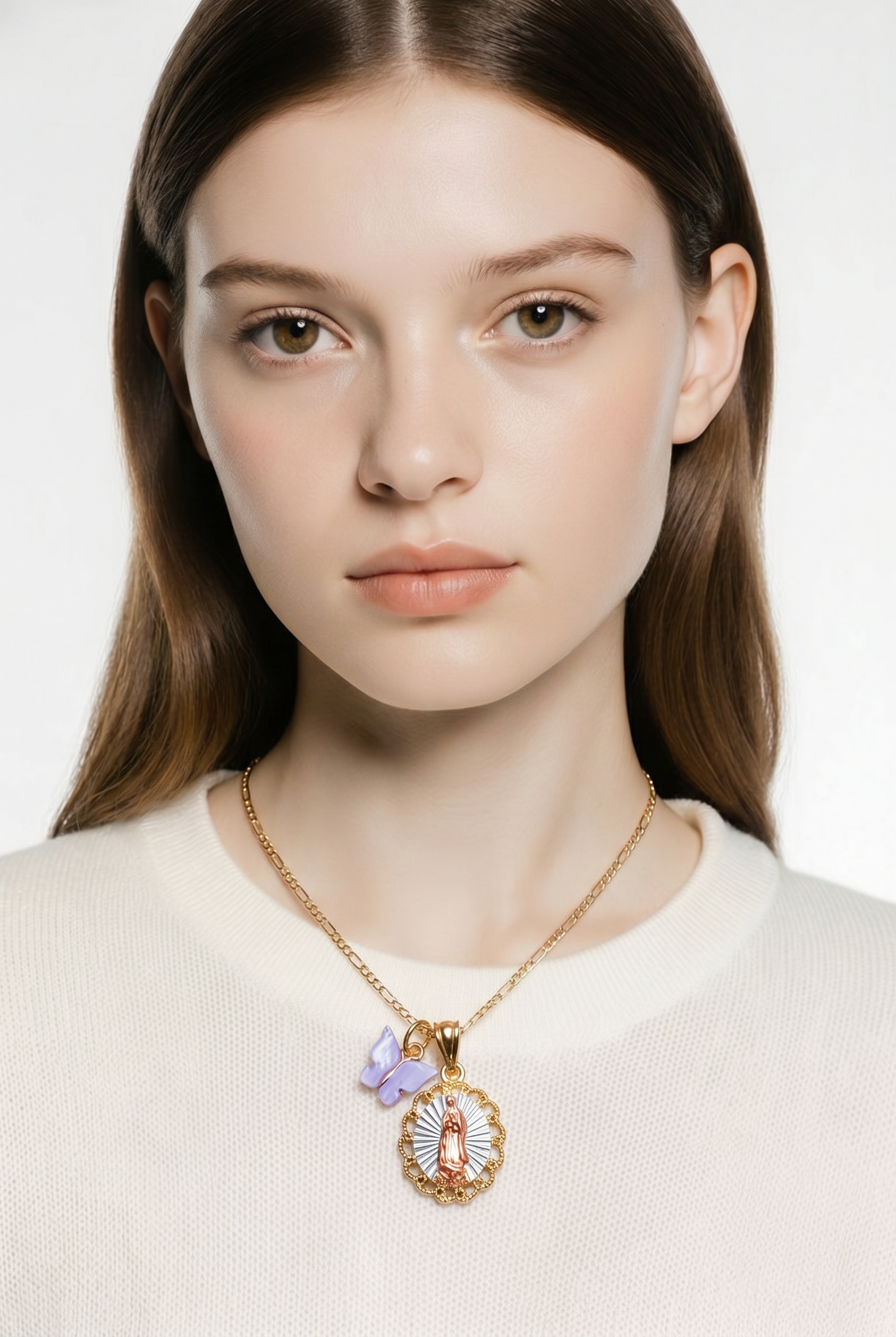 Gold plates necklace/jewelry/bracelets/necklaces/rings/#0023VMN-23