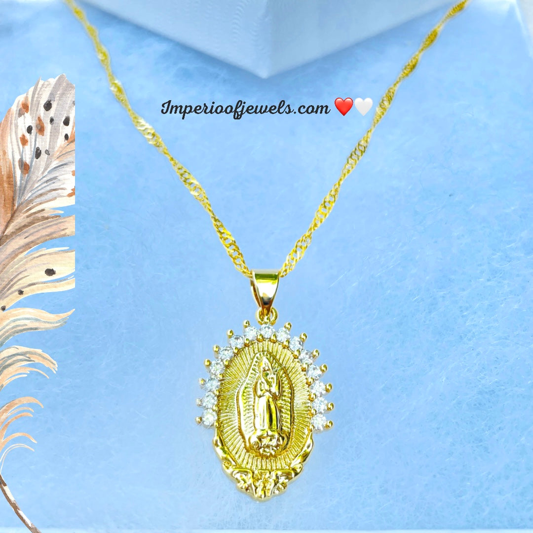 Spiritual virgin mary necklaces,jewelry,fashion,#0050GPN-50