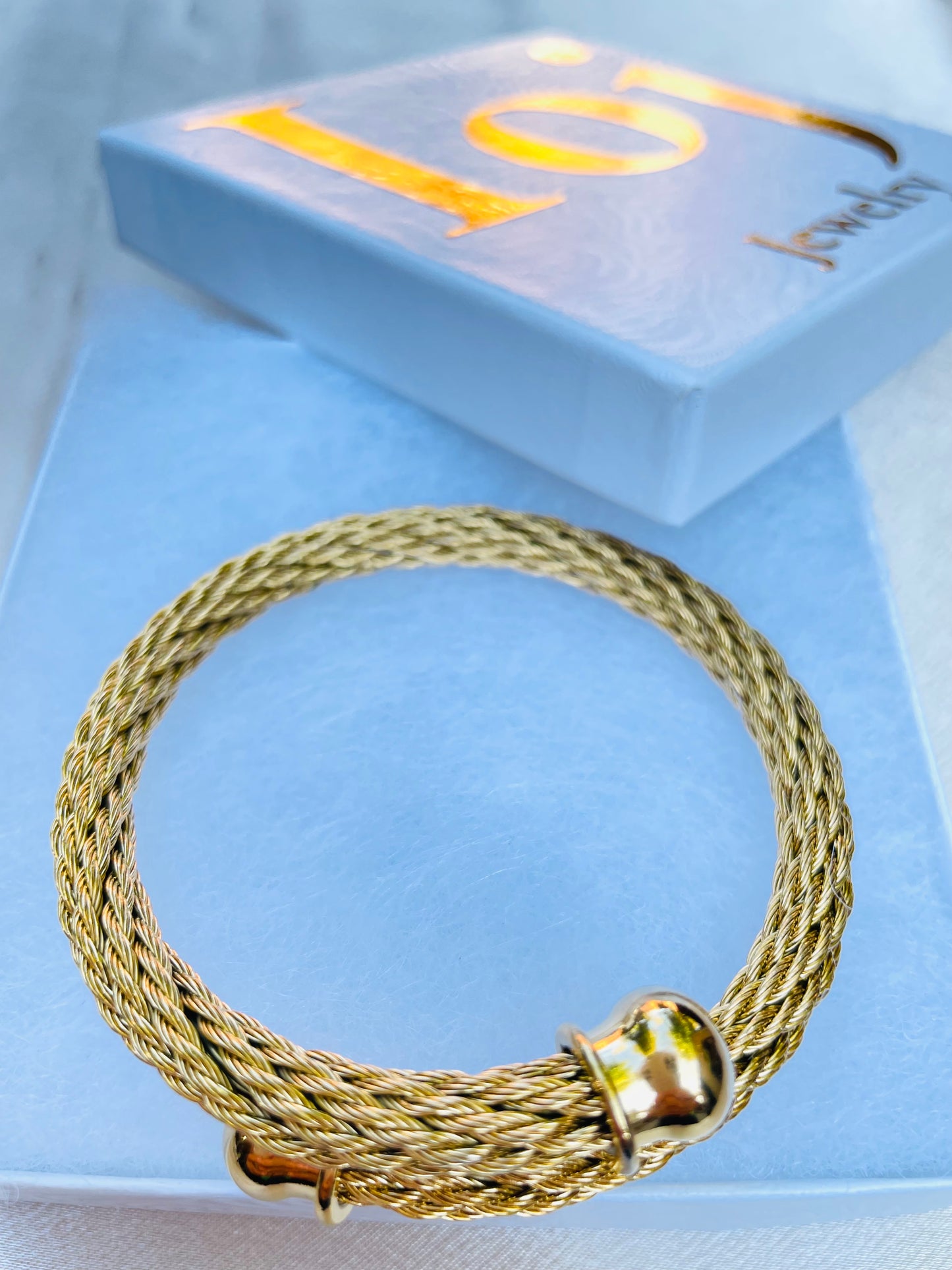 Cable open bracelet ,chain,gold,cuff,bangles#029cob-29