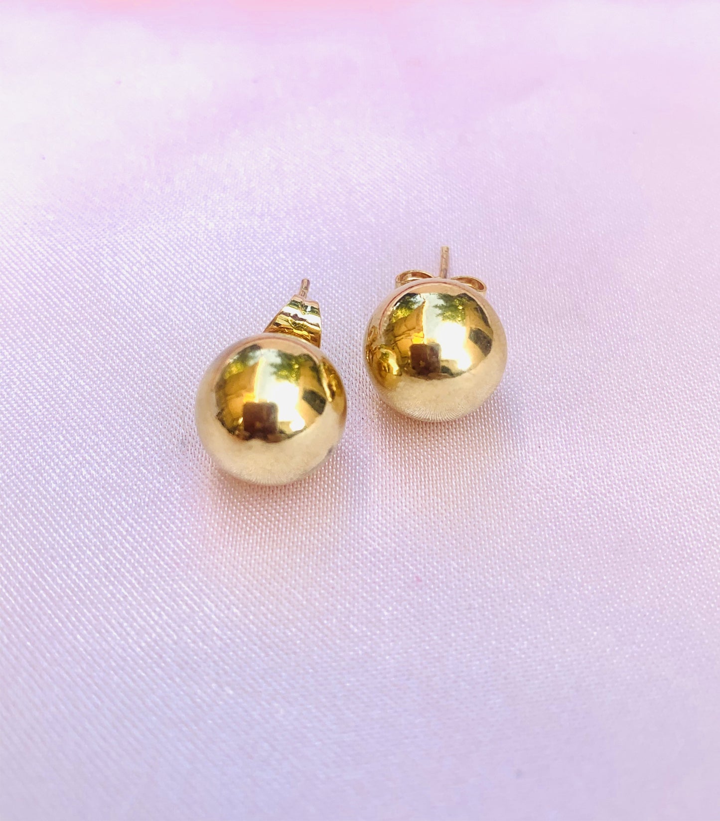 Gold plated stud earrings/jewelry/earrings/bracelets/#08GPN