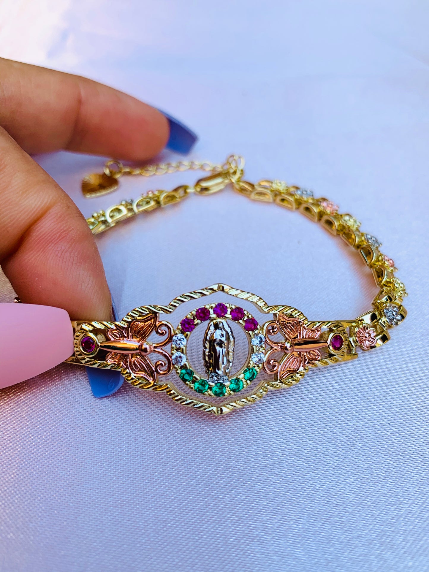 Virgin Mary bracelet/Handcrafted Jewelry/#003VMB3